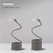 Momax Mag Link USB-C to USB-C 100W USB2.0 2m 磁吸充電線