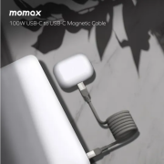 Momax Mag Link USB-C to USB-C 100W USB2.0 2m 磁吸充電線