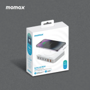 Momax ONEPLUG GaN 100W 六輸出連無線充桌面充電座