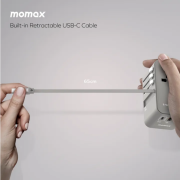 Momax 1-World+ 70W GaN 伸縮充電線旅行插座