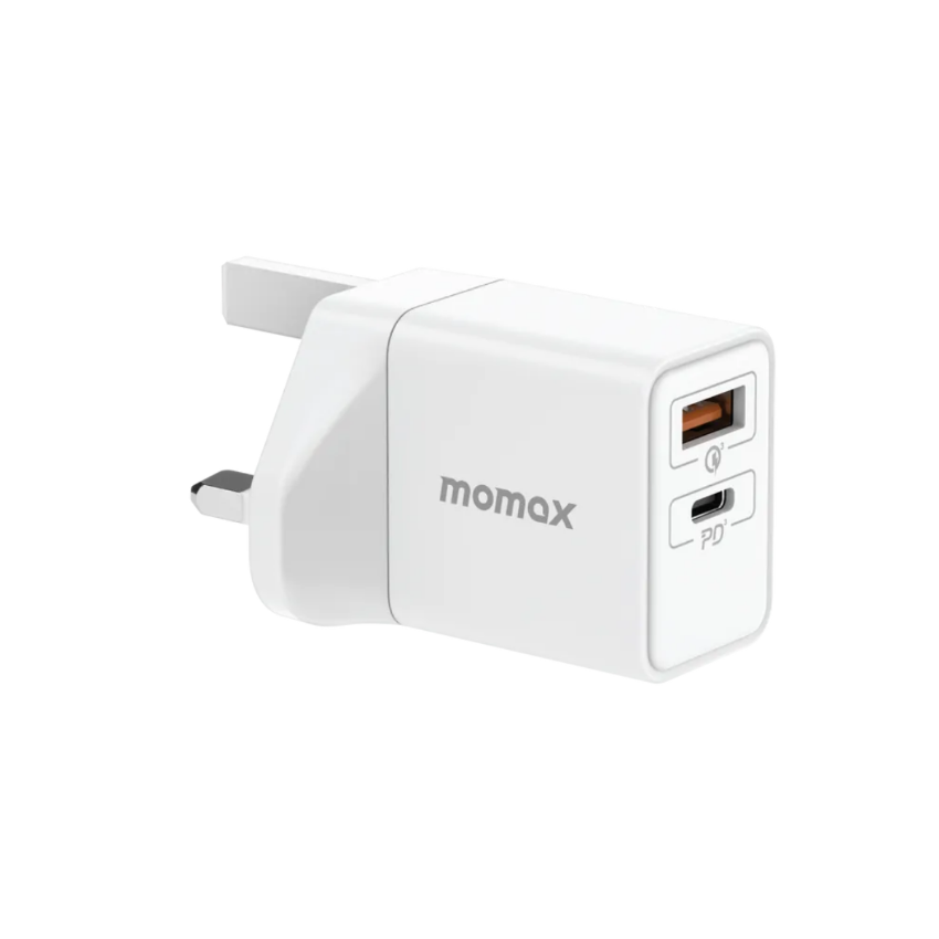 Momax ONEPLUG 25W雙輸出快速充電器 