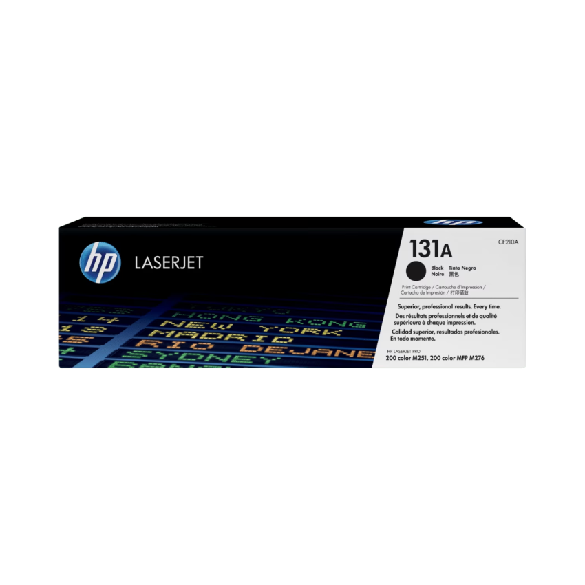 HP 131A 黑色原廠 LaserJet 碳粉盒 (CF210A)