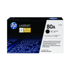 HP 80A 黑色原廠 LaserJet 碳粉盒 (CF280A)