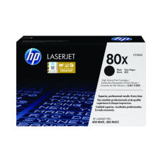 HP 80X 高容量黑色原廠 LaserJet 碳粉盒 (CF280X)