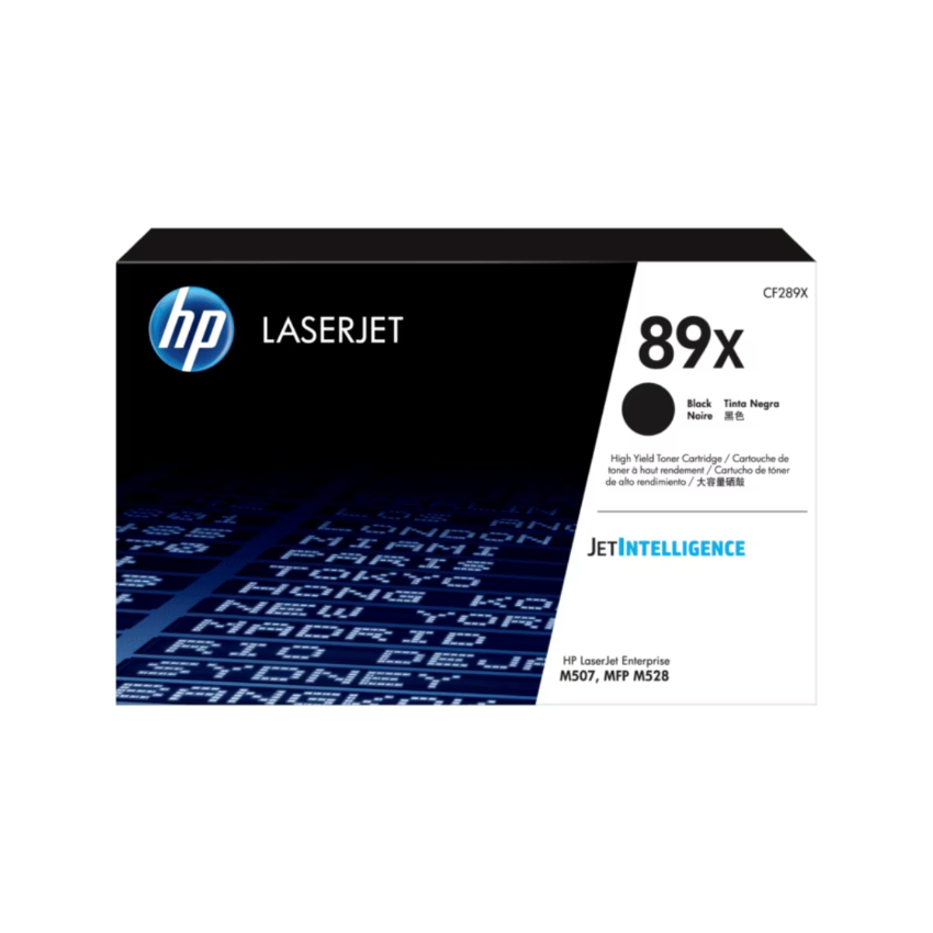 HP 89X LaserJet 高打印量黑色原廠碳粉匣 (CF289X)